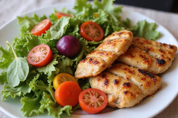 Miniatura: Zdrowy posiłek